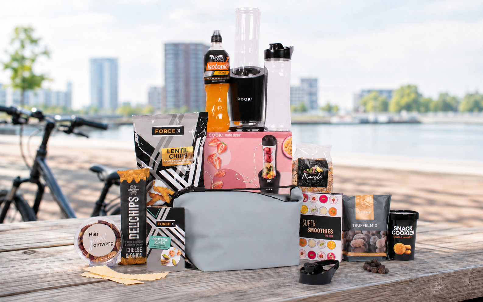 Kerstpakket Smoothie on the go sfeerafbeelding