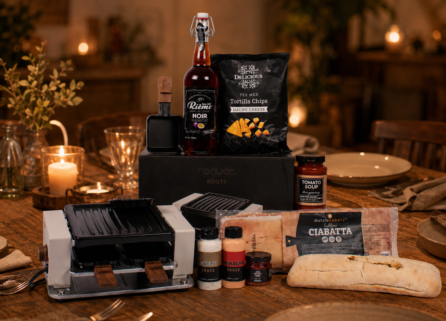 Kerstpakket Rond de tafel sfeerafbeelding
