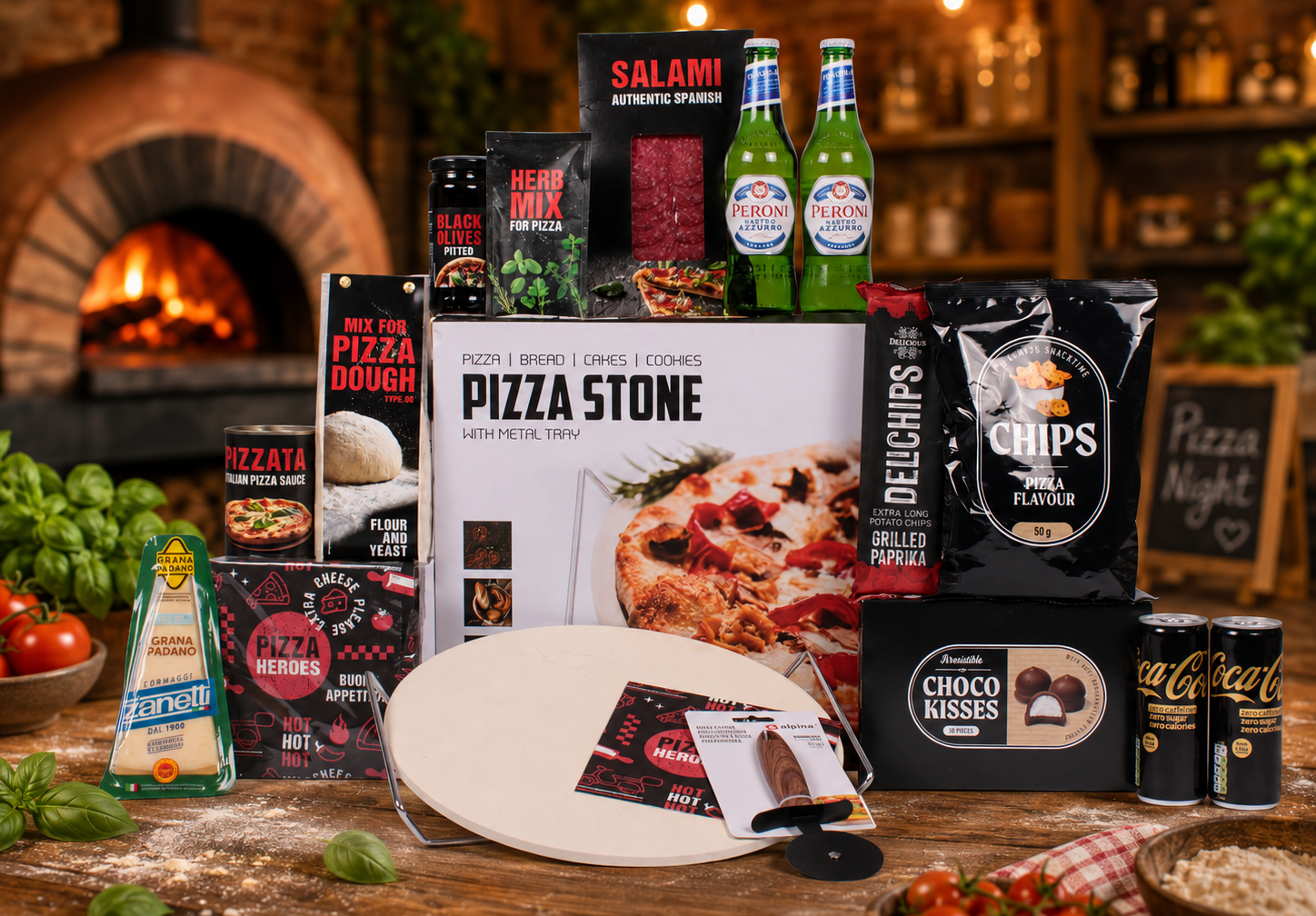 Kerstpakket Pizza Hero sfeerafbeelding