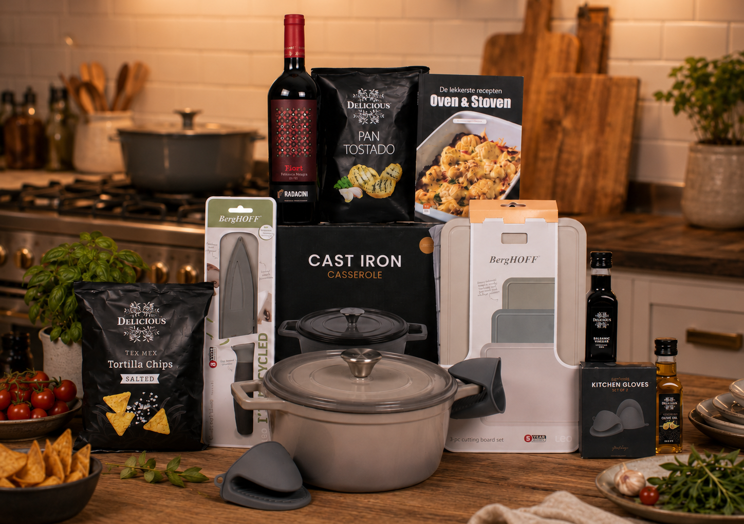 Kerstpakket Koken & tafelen sfeerafbeelding